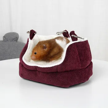 רך גינאה חזיר הבית המיטה כלוב אוגר מיני בעלי חיים עכברים עכברושים קן במיטה אוגר הבית קטנה חיות מחמד המוצר