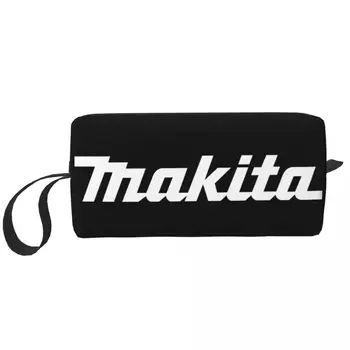 Makitas תיק איפור לנשים נסיעות קוסמטיים ארגונית חמוד אחסון רחצה שקיות