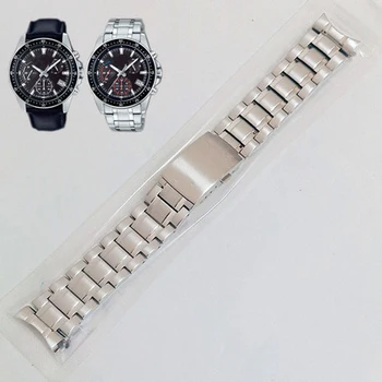 החלפת להקת שעון מקצועי עבור EFV-540 DY 5563 סדרה שעון יד רצועת אביזרים מוצק פלדה אל חלד צמיד 22mm