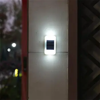LED סולארית אורות קיר חיצוני מנורה סולרית עמיד למים חיישן תנועה אנרגית שמש שמש רחוב אור קישוט הגן