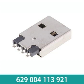 629004113921 4Pin WR-COM סדרה USB2.0A זכר SMT מרותך לסיים עם 1-יציאת USB מחבר