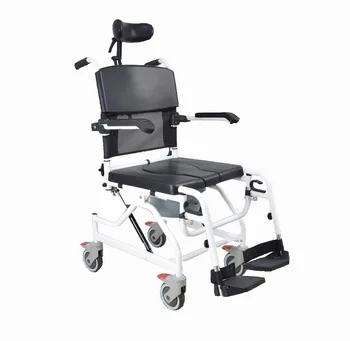 מפעל מכירה ישירה נייד מתקפל קשישים כיסא גלגלים כיסא עם דוושה