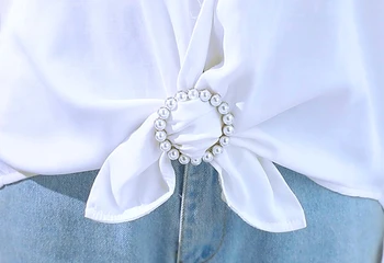 מתכת יפנית הטבעת המותניים אבזם צעיף המשי אבזם בגדים אבזם חולצה חולצה ג ' קט אופנתי שולי מכופתרת פינות