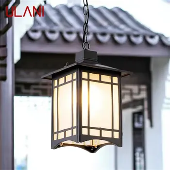 ULANI קלאסית תליון אור רטרו מודרני חיצוני מנורת LED עמיד למים הביתה מסדרון קישוט