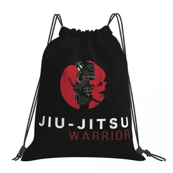 ג 'יו ג' יטסו לוחם יפני Bjj Gi & חגורה שחורה לחימה משולבת תרמיל נייד שרוך שקיות שרוך צרור כיס ותיק ספורט