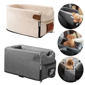 הרכב המרכזיים הכלב המושב המיטה נייד הכלב המוביל עבור כלבים קטנים וחתולים בטיחות תיק נסיעות אביזרים