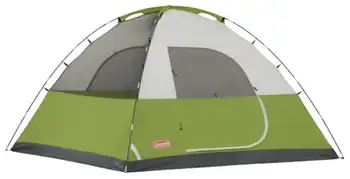 Sundome 4-אדם כיפת קמפינג אוהל, חדר 1, ירוק