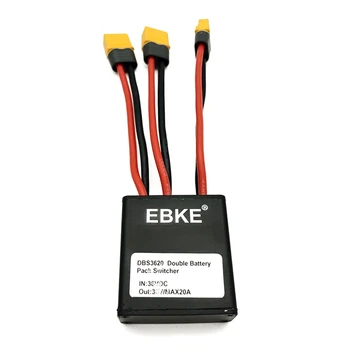 EBKE אופניים חשמליים אחת הפרשות הסוללה הכפולה מערכת ניהול מודול החלפת 36V 48V 20A 500W