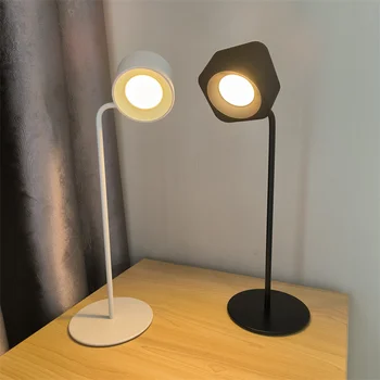 2 ב-1 שולחן & מנורת קיר נטענת USB מגנטי אור Touch & שלט רחוק אלחוטי קיר מנורות קיר רכוב, אורות לקריאה