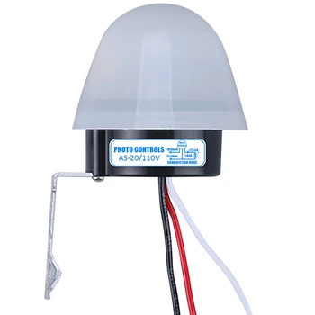 4X אוטומטי אוטומטי על פוטואלקטרי רחוב אור מנורה מתג C AC 220V 50-60Hz 10A תמונה חיישן בקרת מתג