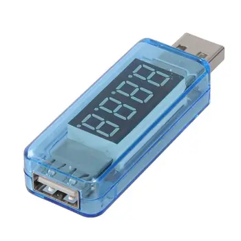 כחול-USB הנוכחי מתח טעינה גלאי נייד כוח הנוכחית מד הזרם מודד מתח USB מטען הבוחן