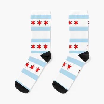 הדגל של שיקגו גרביים גרביים גבר גברים מתנה