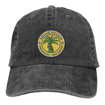 בקיץ כובע מגן השמש של מיאמי פלורידה משטרה ממחלק הרצח קלאסי היפ הופ כובעי מם כובע בוקרים כובעי ליצנים