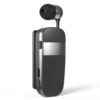 2023 K53 Mini Wireless Bluetooth Headset להתקשר להזכיר רטט ספורט קליפ אוזניות נהג Auriculares אוזניות PK F910 F920