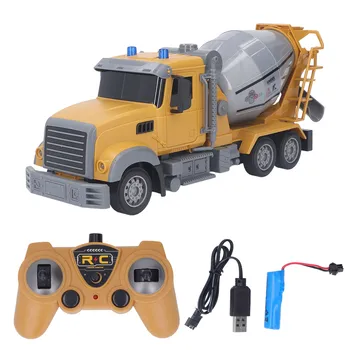 ילדים מערבל בטון המשאית צעצוע גבוהה הדמיה שלט RC מערבל בטון לרכב צעצוע