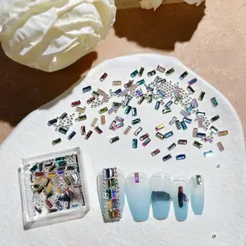 ילדה יהלום סלון ציפורניים DIY חומרים הסימפונית נייל ארט קישוטים 3D מסמר תכשיטים ציפורניים קישוט ציפורניים אבנים קסם