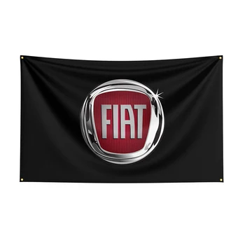 90x150cm FIATs דגל פוליאסטר Prlnted Raclng מכונית הדגל עבור עיצוב ft דגל