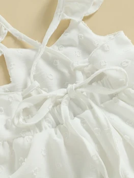מקסים לתינוק הנולד ילדה טוטו רומפר שמלת שיפון סרבל הלטר המחשוף ו. סרטים לשיער - מושלם לקיץ