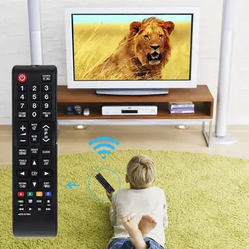 פלסטיק שלט הטלוויזיה מופעל באמצעות סוללה ניידת טלוויזיה חכמה בקר חלקי חילוף ואביזרים עבור Samsung LED AA59-00786A